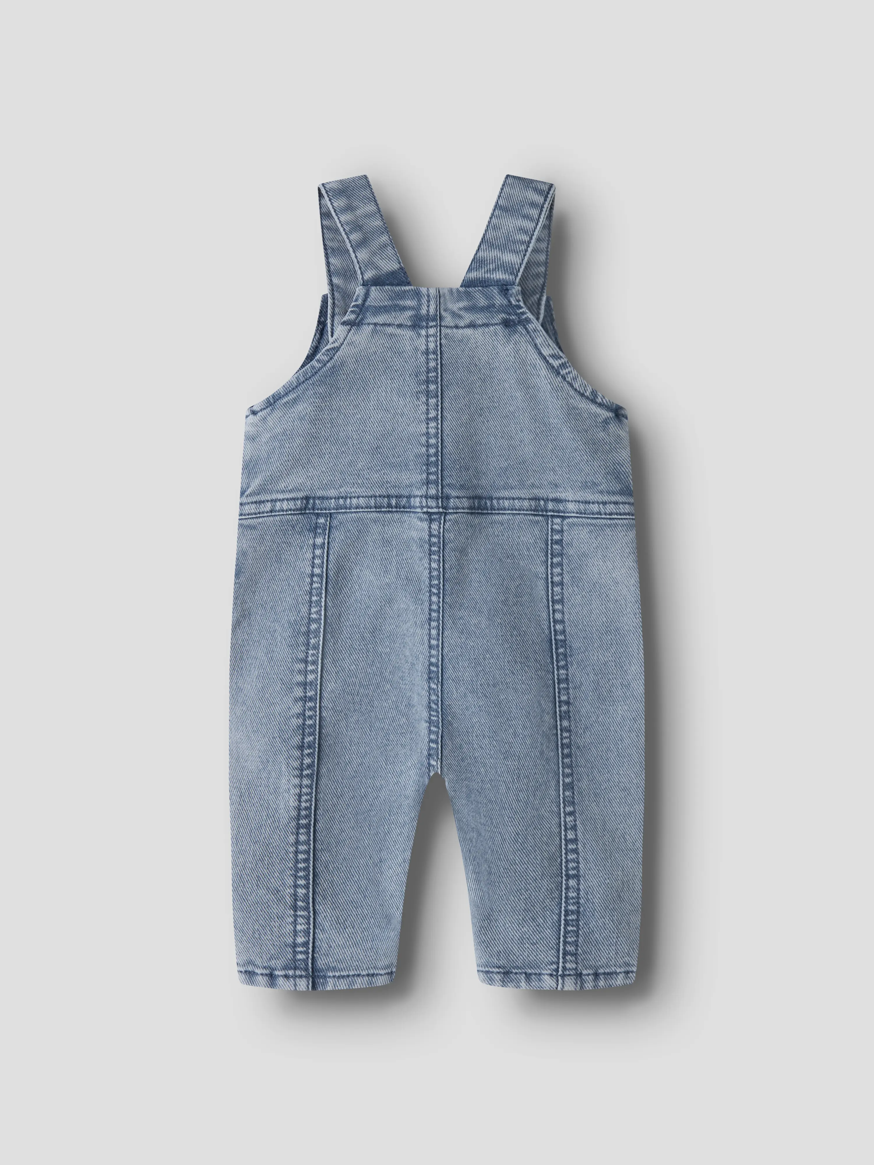 NBMDEVAS BAGGY DNM OVERALL 6005-ES LIL Medium Blue Denim - 3