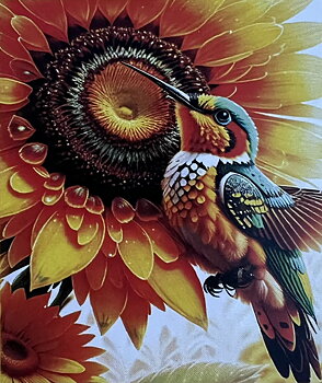 Kolibrie, Noessa, Diamond Painting