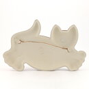 Pia Rönndahl (1980s) Brown Running Cat Wall Plaque 30 cm