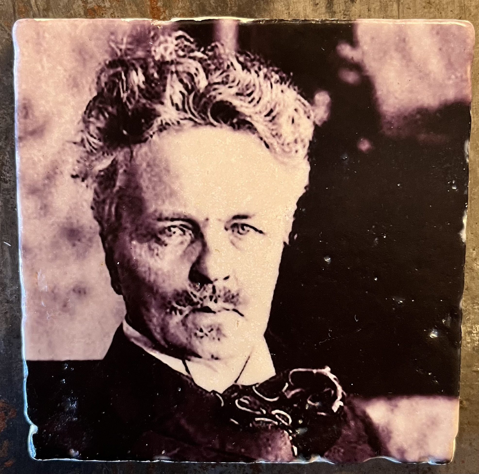 Glasunderlägg - August Strindberg  