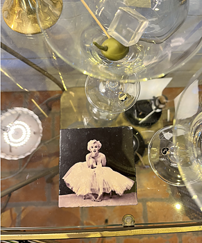 Glasunderlägg -  Marilyn Monroe - Ballerina