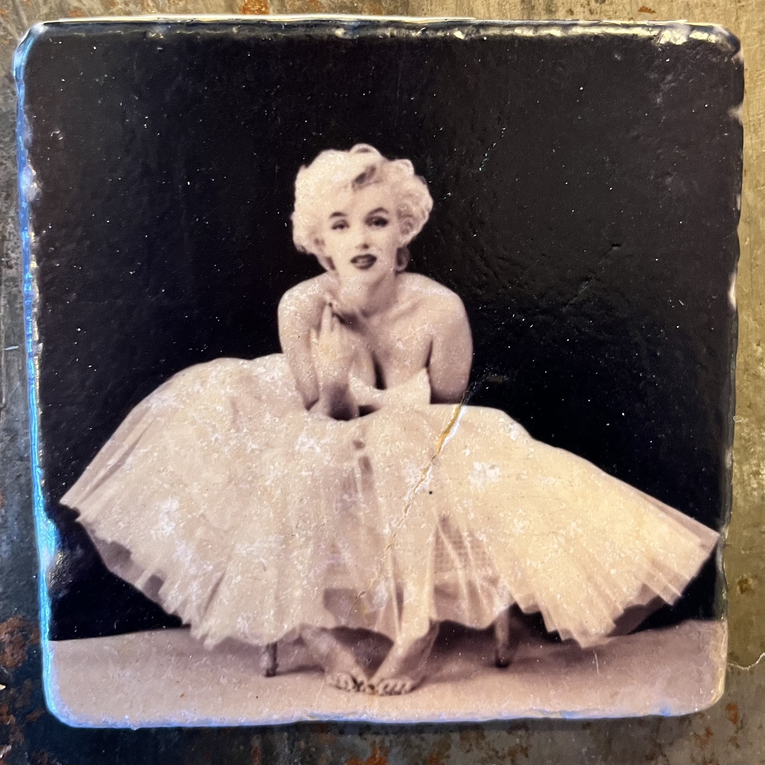Glasunderlägg -  Marilyn Monroe - Ballerina - 4