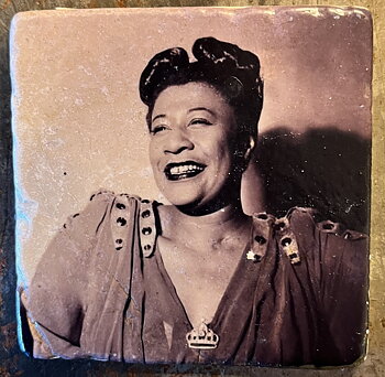 Glasunderlägg -  Ella Fitzgerald  – Ain’t Misbehavin’
