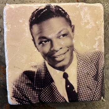 Glasunderlägg -  Nat King Cole  – Nature Boy