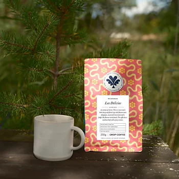 Drop Coffee - Las Delicias - Natural Java - Nicaragua - Ljusrostade hela kaffebönor - 250g