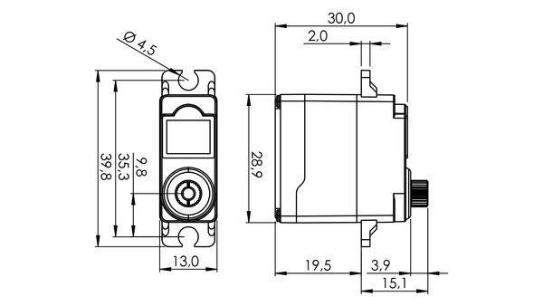 Hitec Servo MD89MW - 2