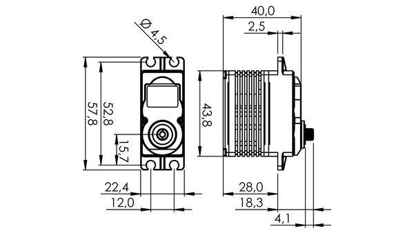 Hitec Servo MD980TW - 2