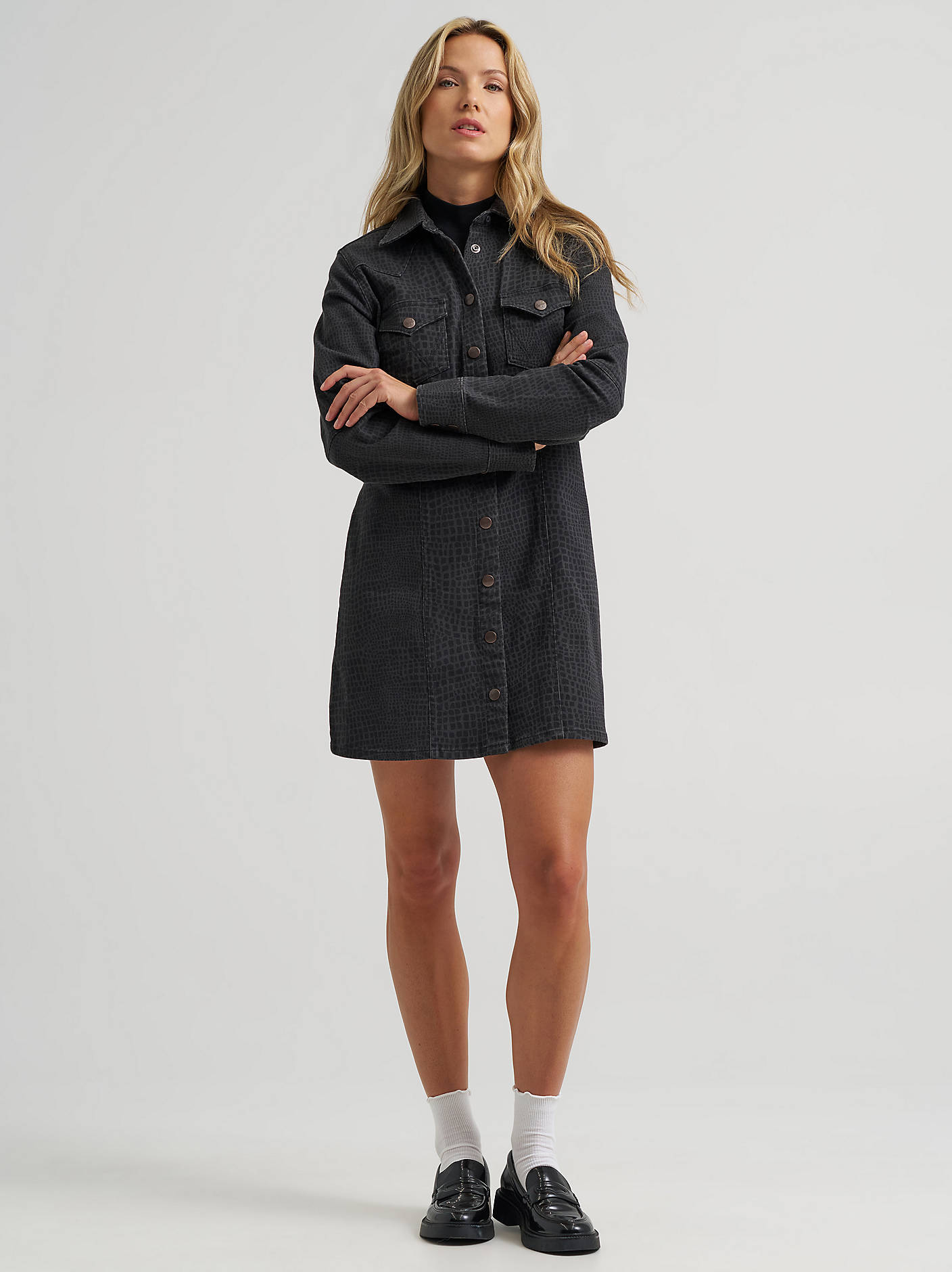Wrangler barrel sleeve klänning - 2