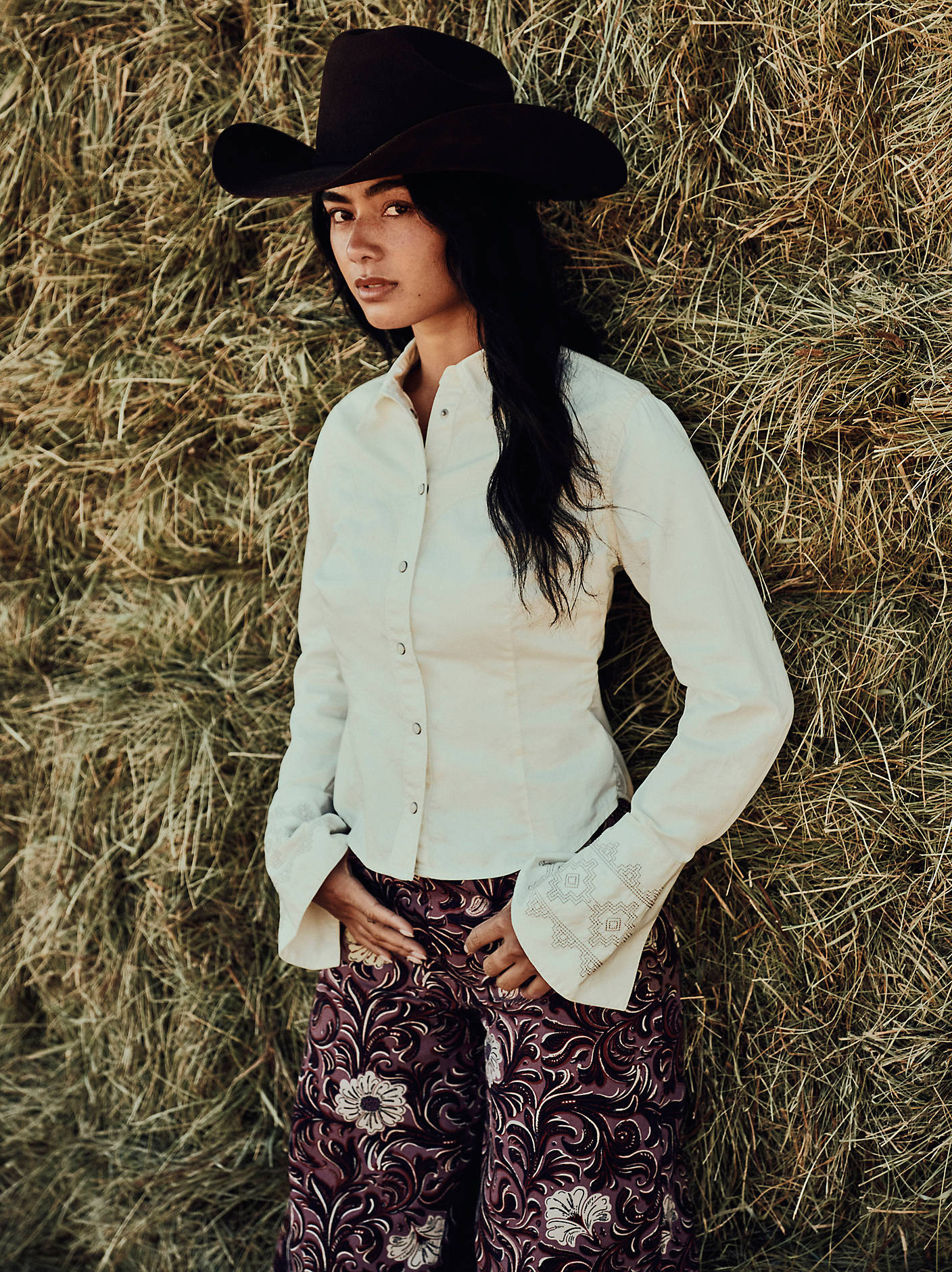 Wrangler WOMEN'S WESTERN BELL SHIRT