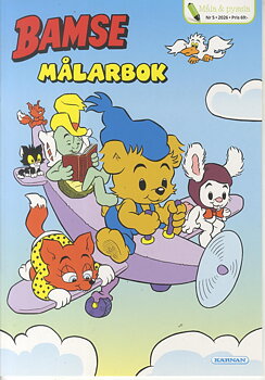Måla & Pyssla nr 5 2026, Bamse målarbok