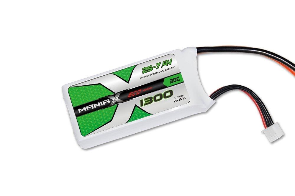 ManiaX Lipol 7.4V 1300mAh 30C