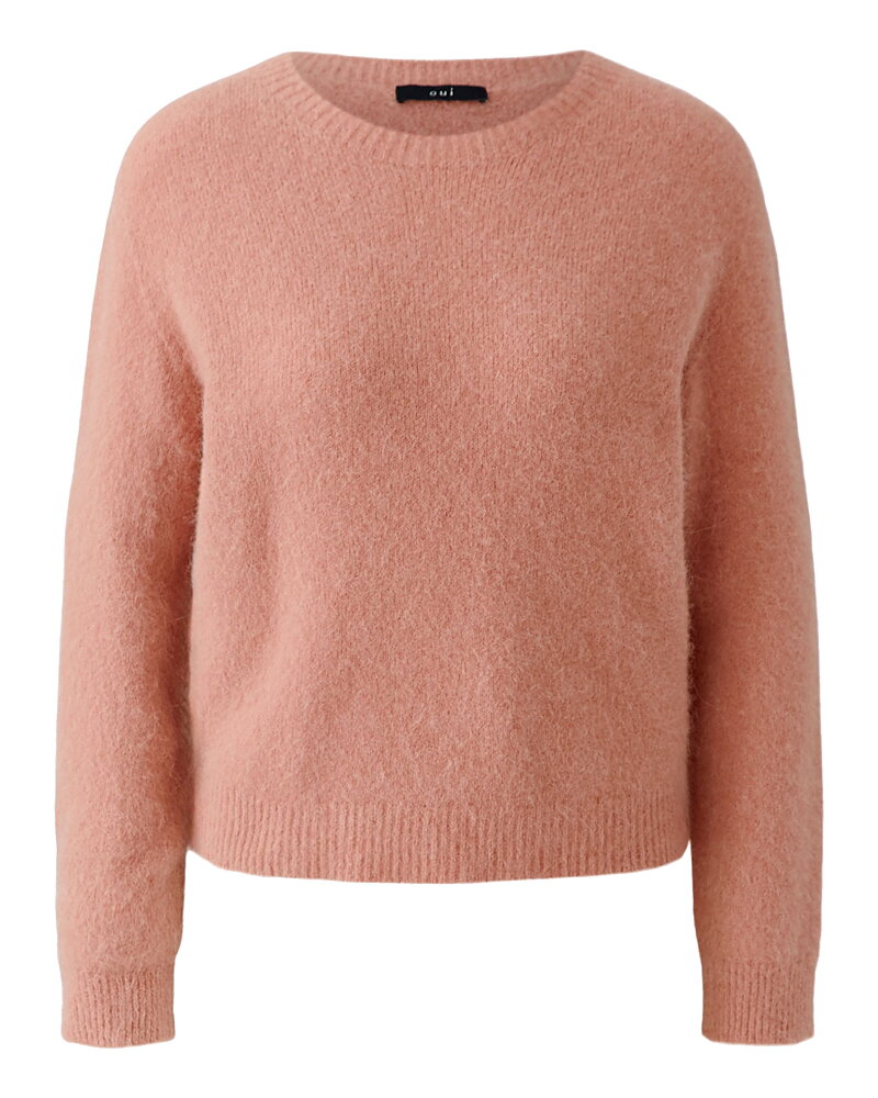 Jumper alpackablandning rosa
