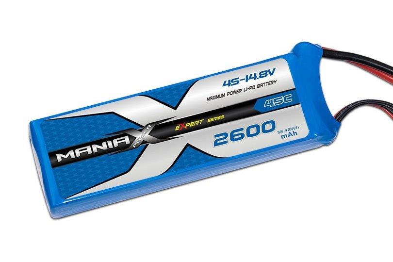 ManiaX Lipol 14.8V 2600mAh 45C
