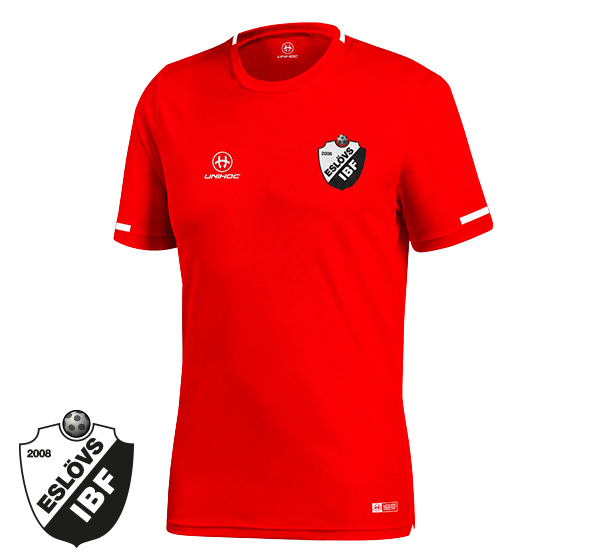 Eslövs IBF - Träningströja - UNIHOC T-shirt Tamper Red
