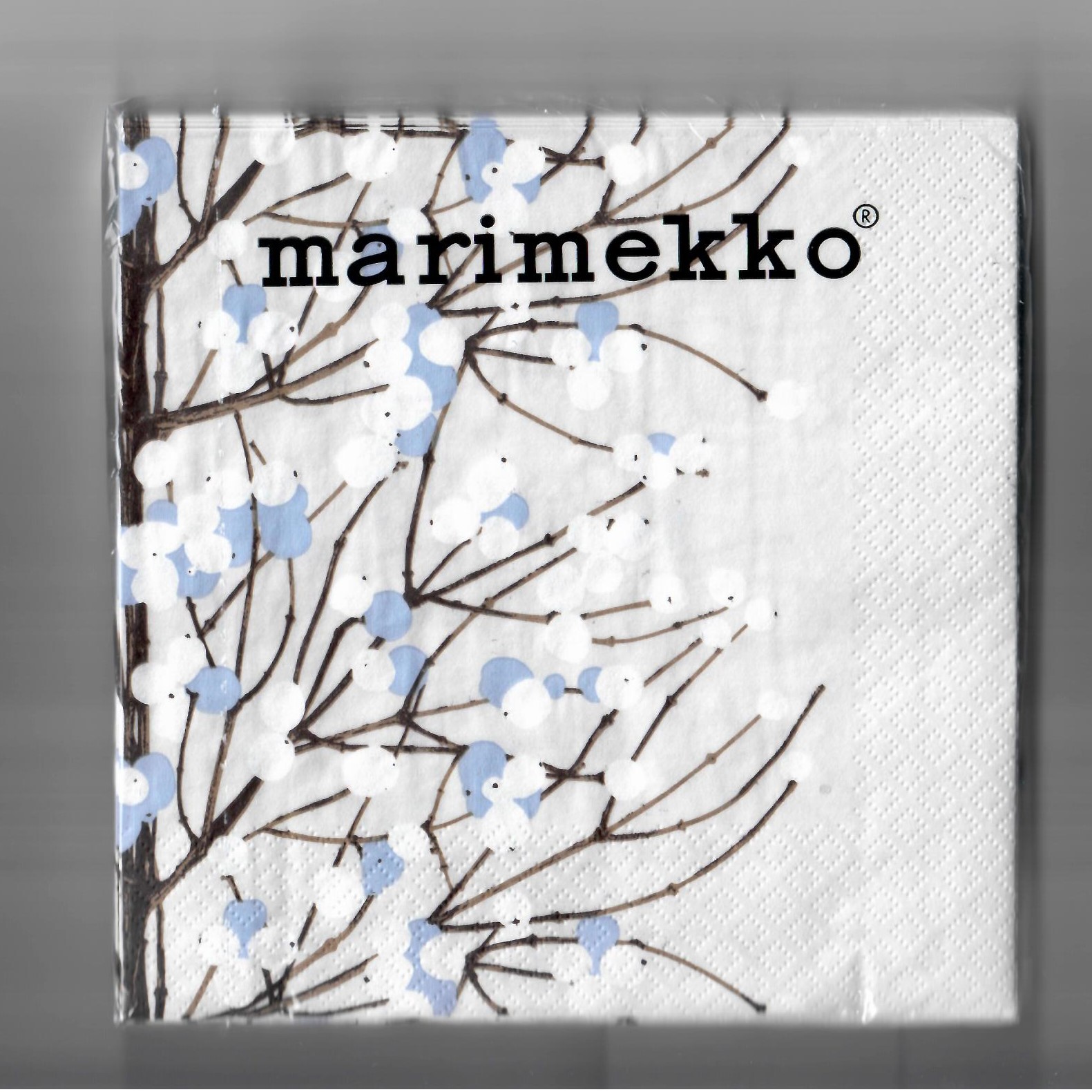 Lumimarja benvit servett från Marimekko 