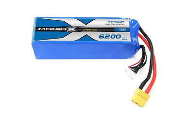 ManiaX Lipol 22.2V 6200mAh 45C
