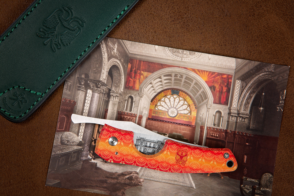Les Fines Lames Le Petit Cigar Knife - Villa Casdagli Peacock - 2
