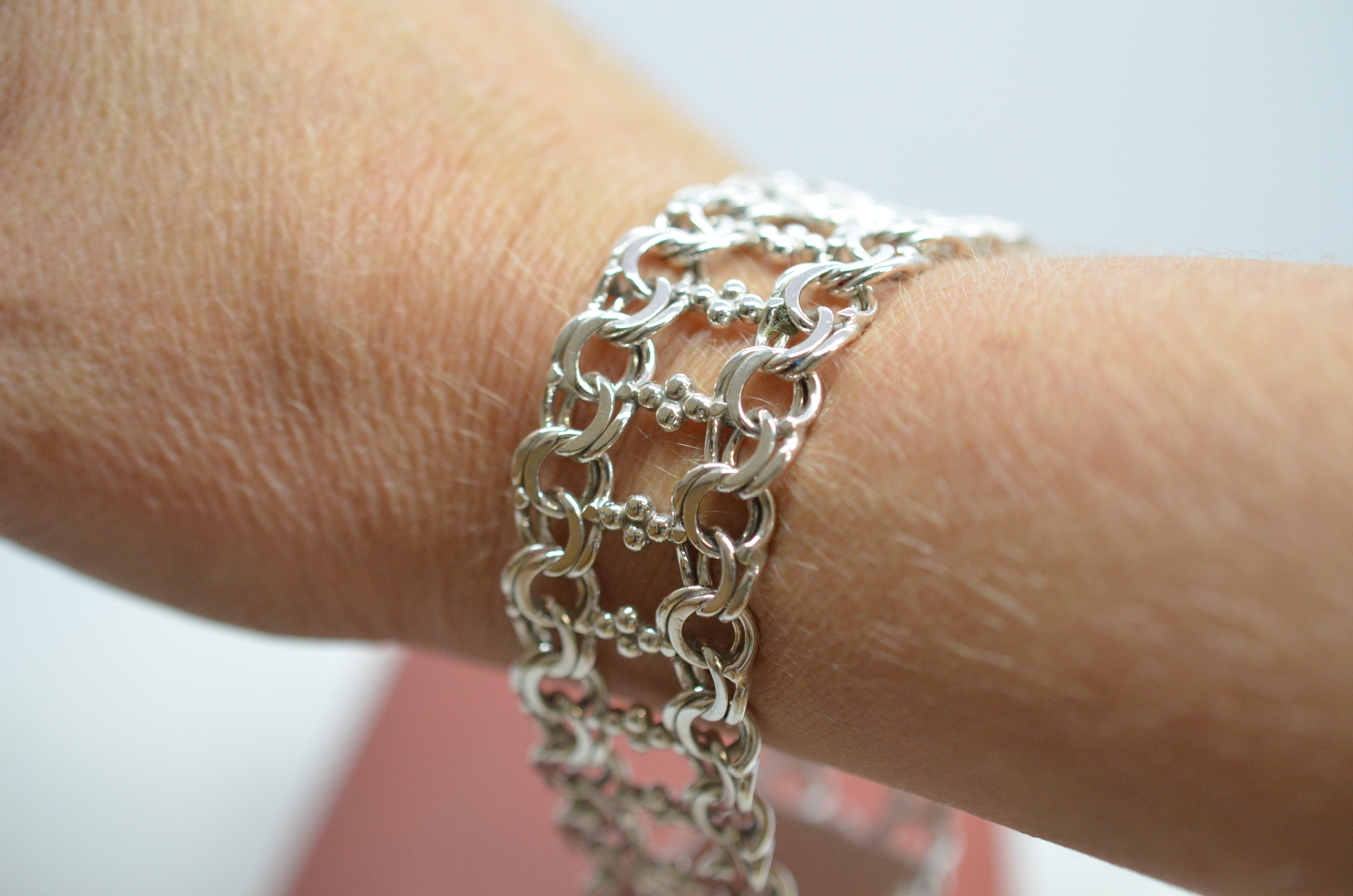 Vintage silverarmband 1976 - 4