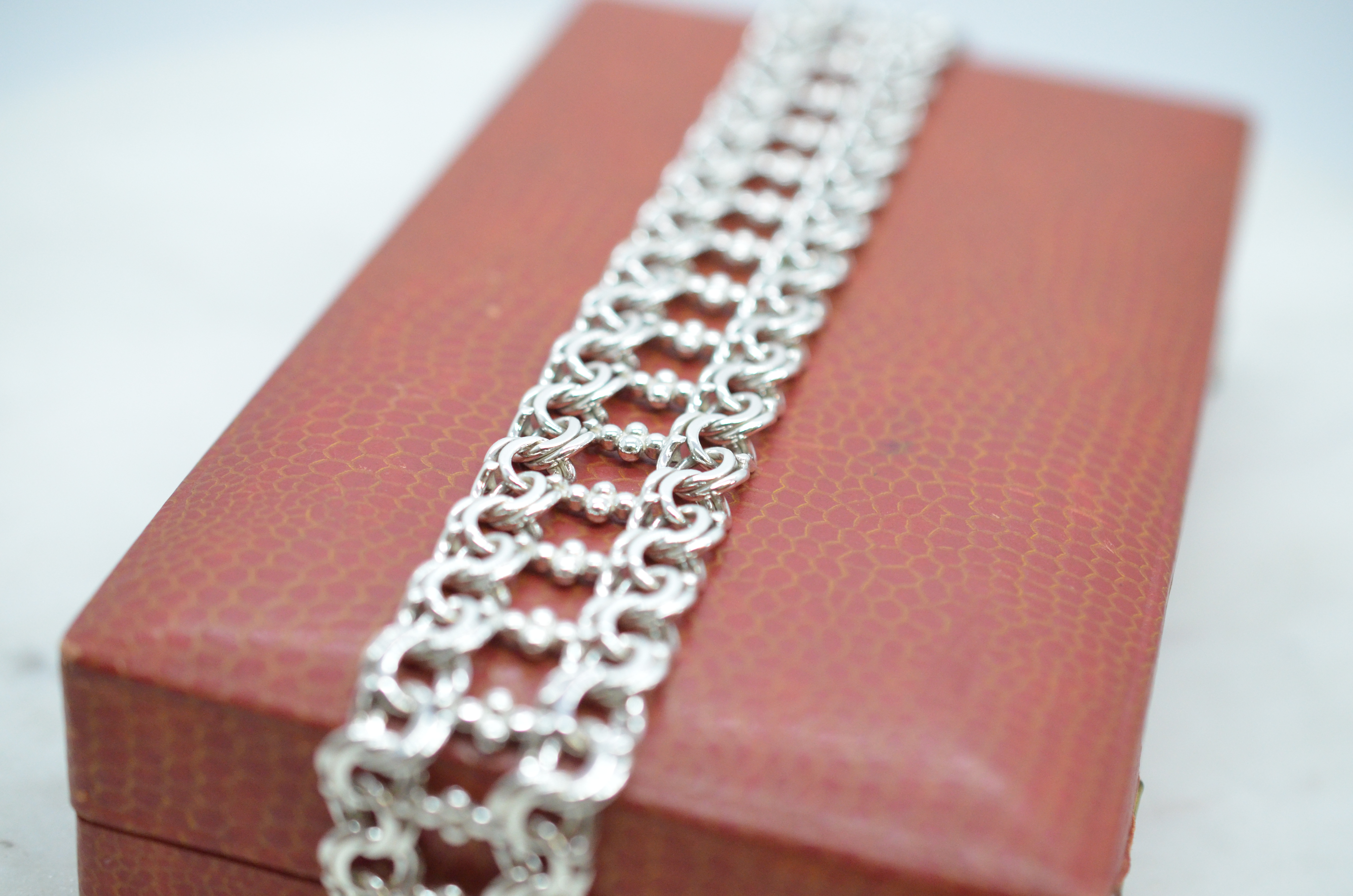 Vintage silverarmband 1976