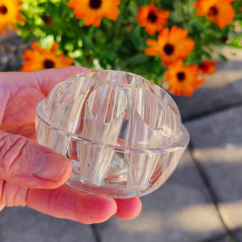 Blomsterfakir i glas 