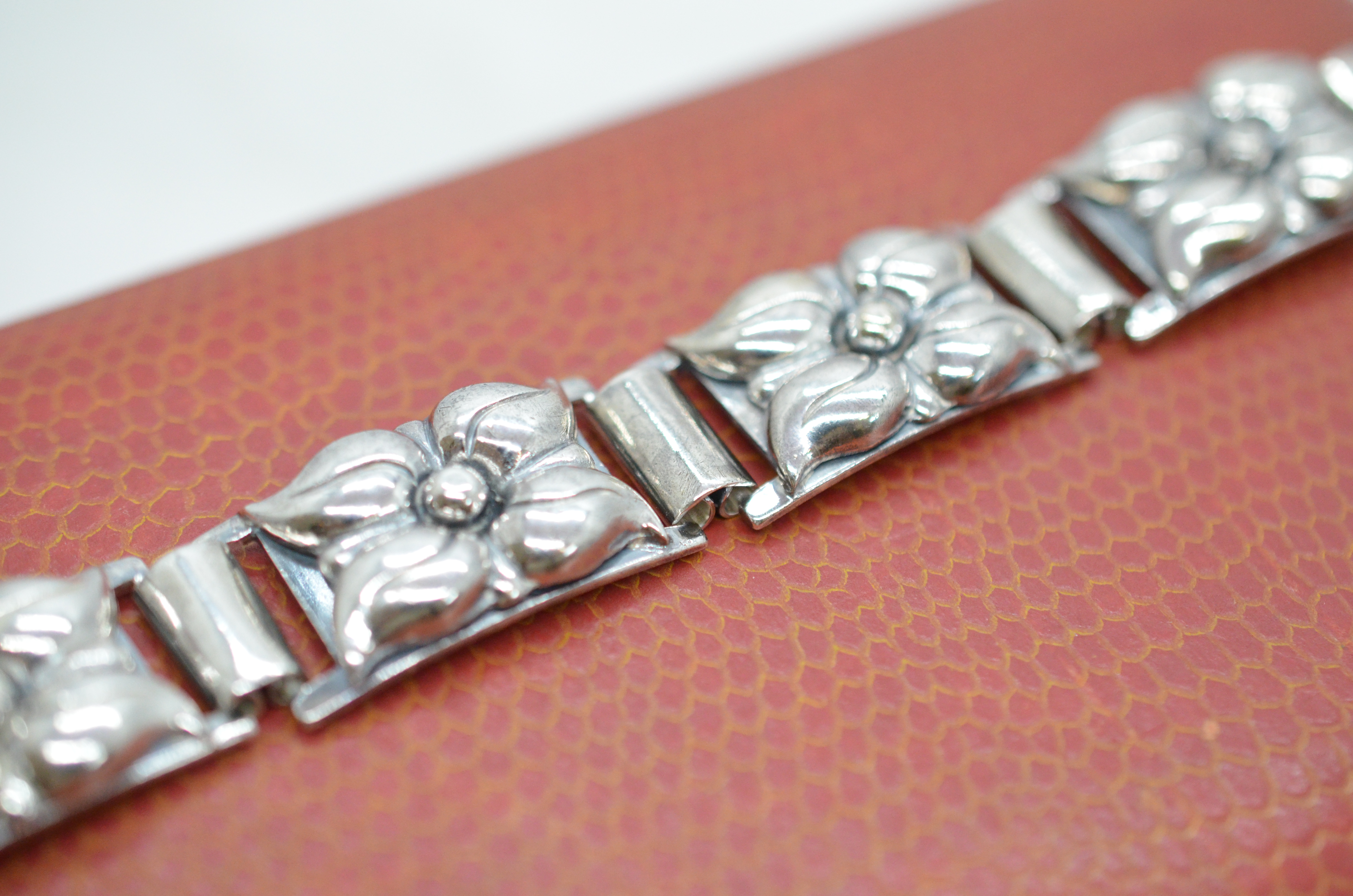 Vintage silverarmband - 2