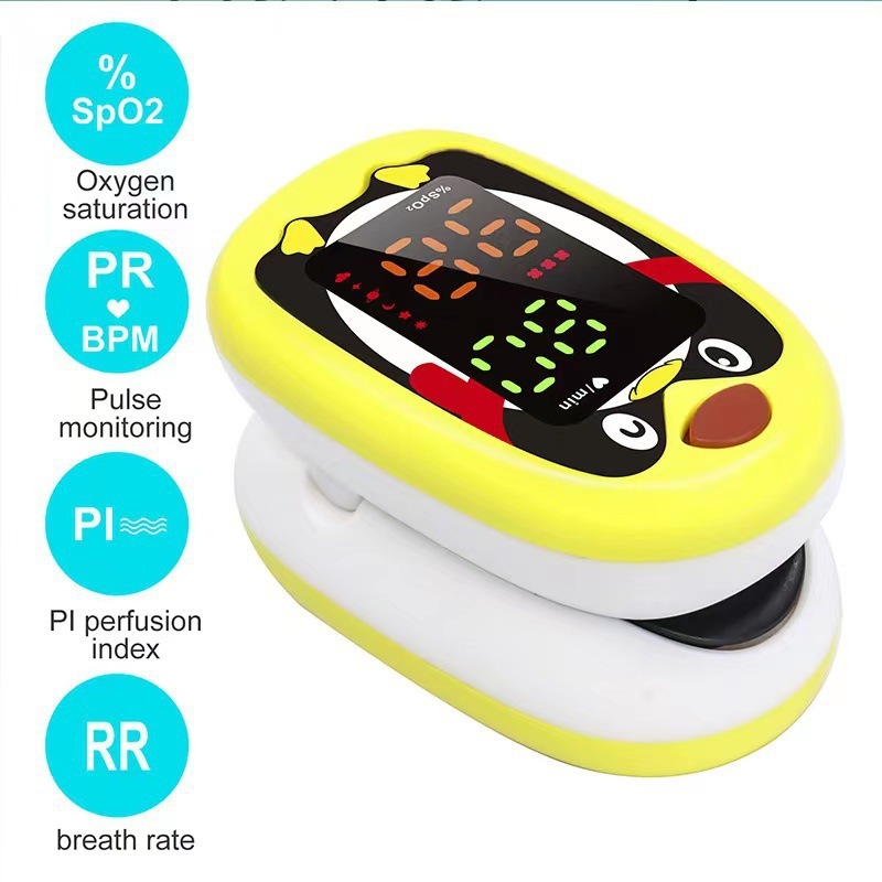 Pulsoximeter Child Uppladdningsbar