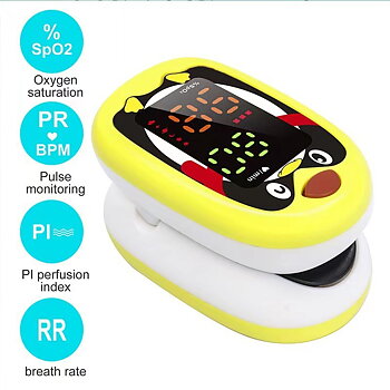 Pulsoximeter Child Uppladdningsbar