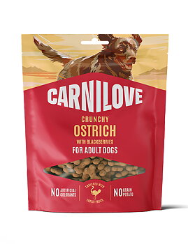 CARNILOVE chrunchy snack Ostrich, 200g