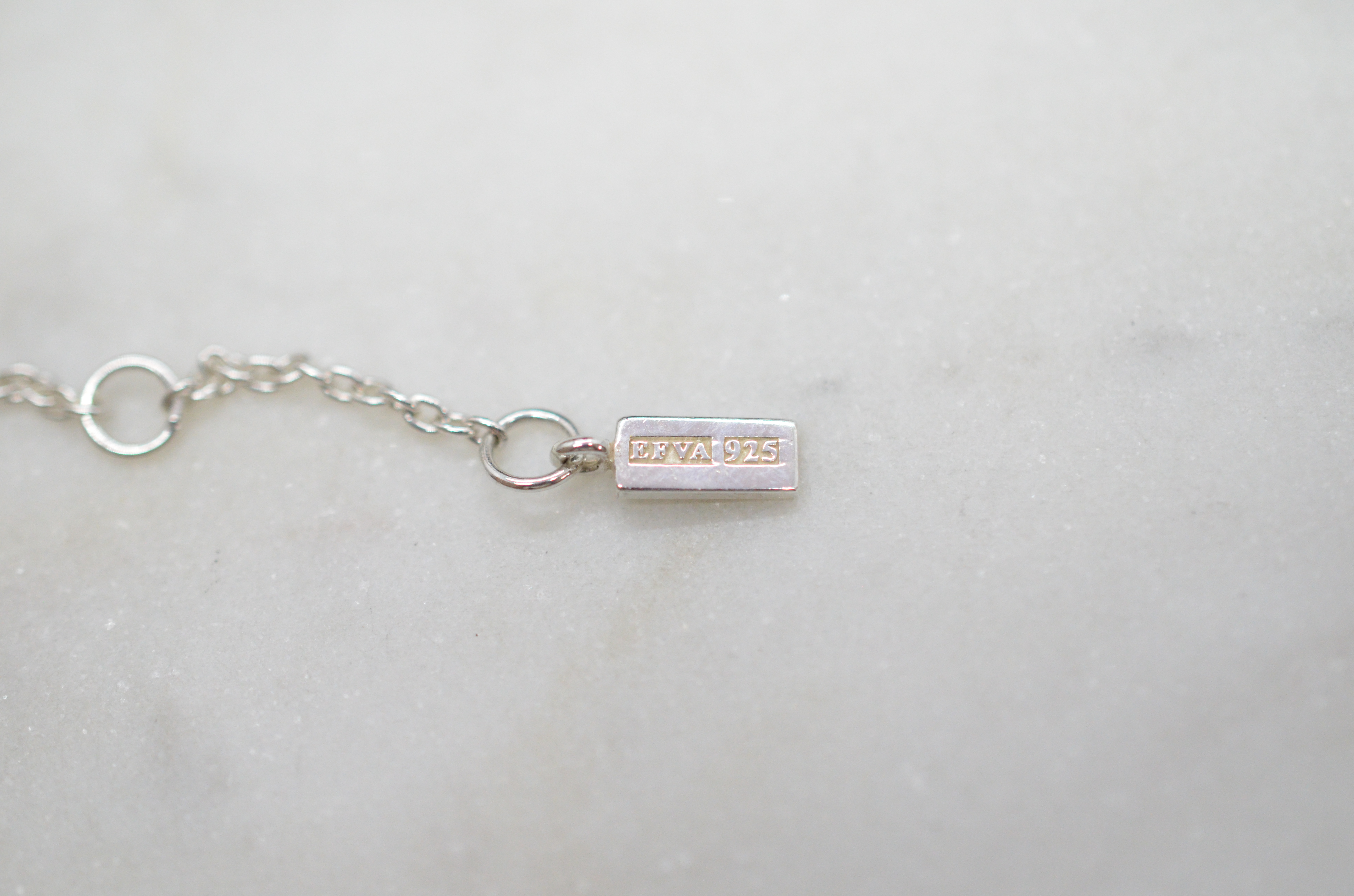 Second Hand Efva Attling silverhalsband "BOW WOW WOW" - 5