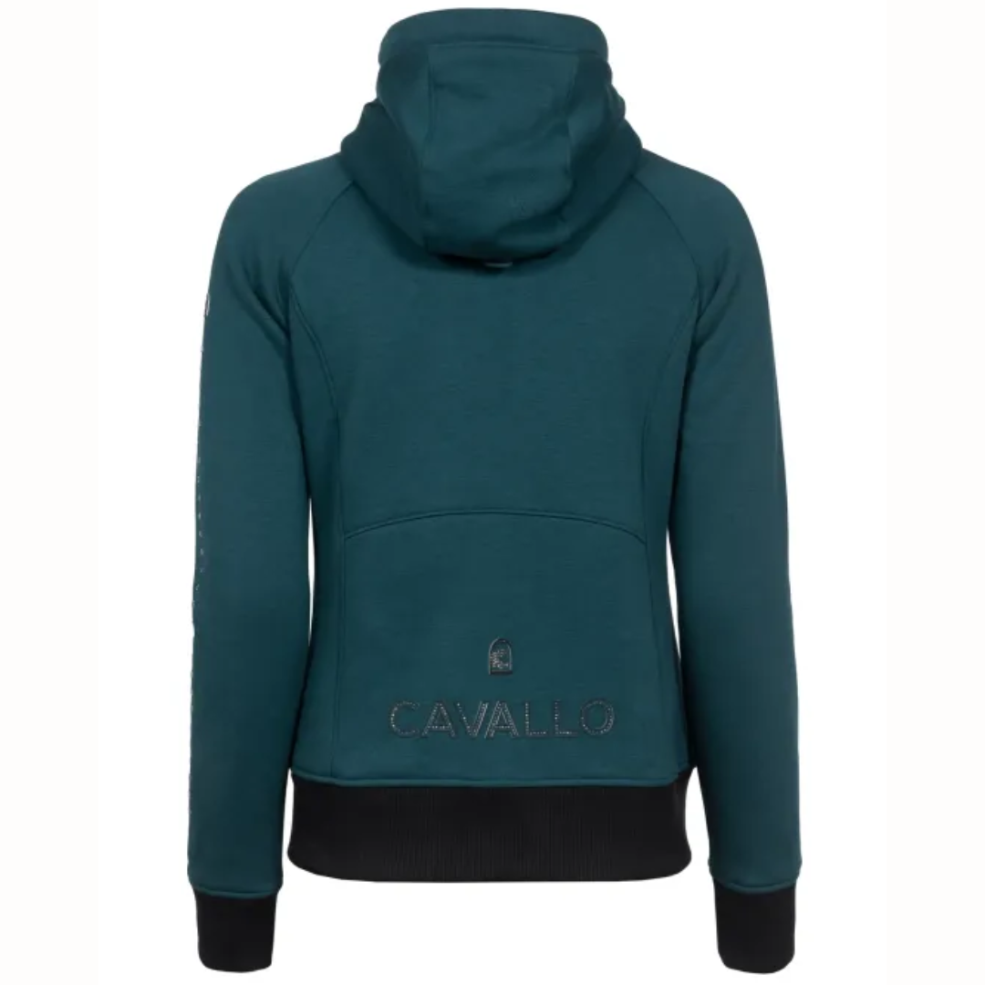 CAVALLO SWEATER JACKET CAVALDELMI - DARK PEACOCK (DARK TURQUOISE) - 7