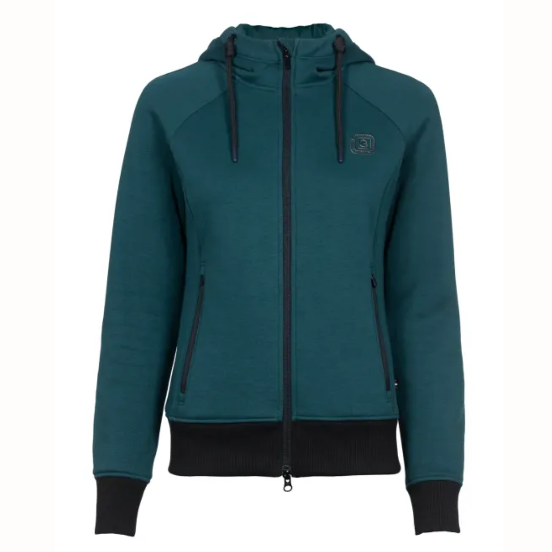 CAVALLO SWEATER JACKET CAVALDELMI - DARK PEACOCK (DARK TURQUOISE)