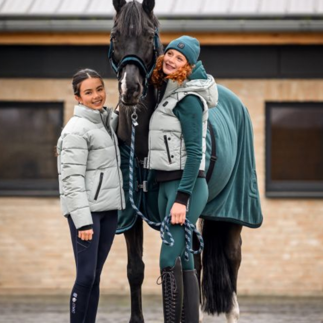 CAVALLO SWEATER JACKET CAVALDELMI - DARK PEACOCK (DARK TURQUOISE) - 3