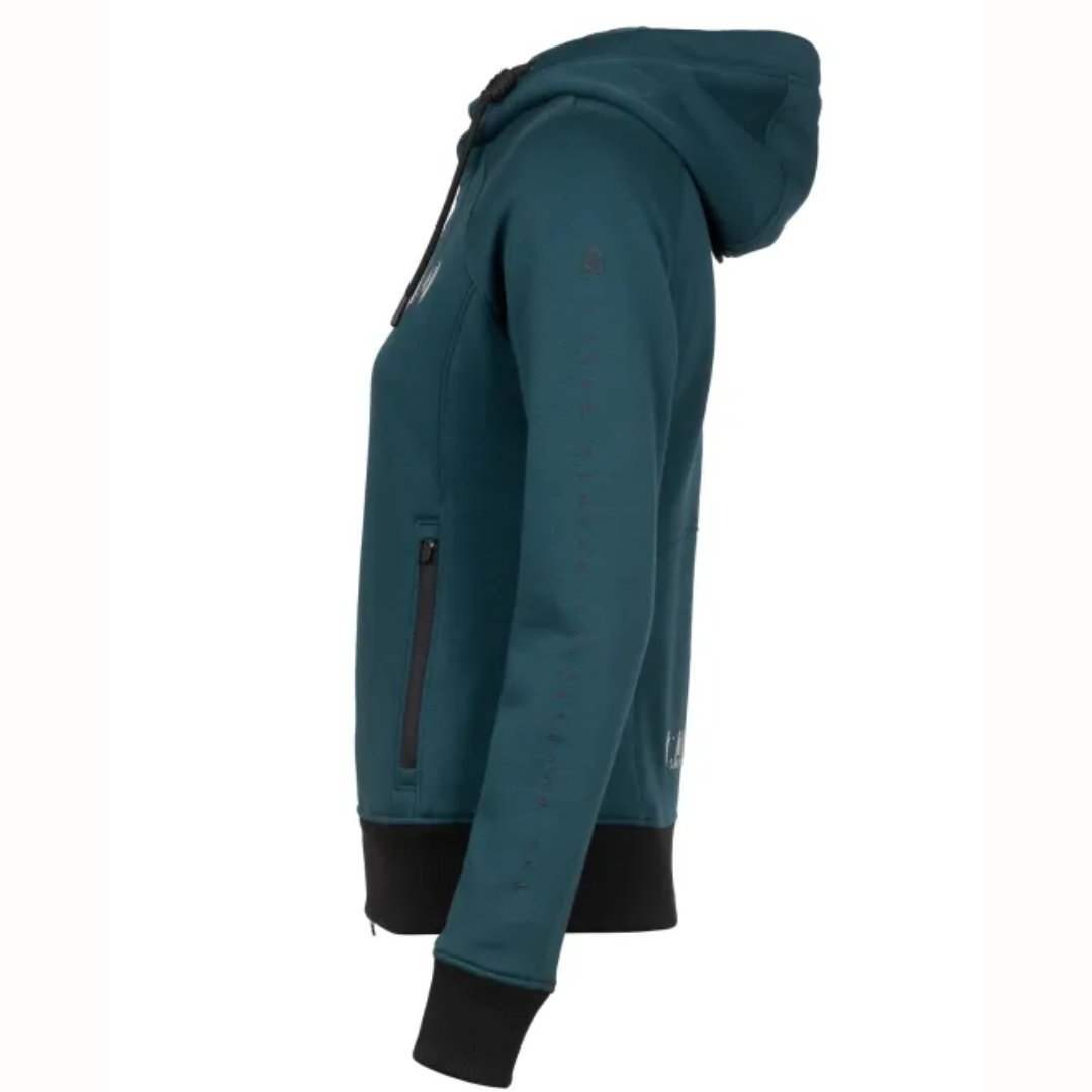 CAVALLO SWEATER JACKET CAVALDELMI - DARK PEACOCK (DARK TURQUOISE) - 4