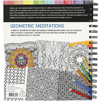 Målarbok för vuxna, Geometric meditations