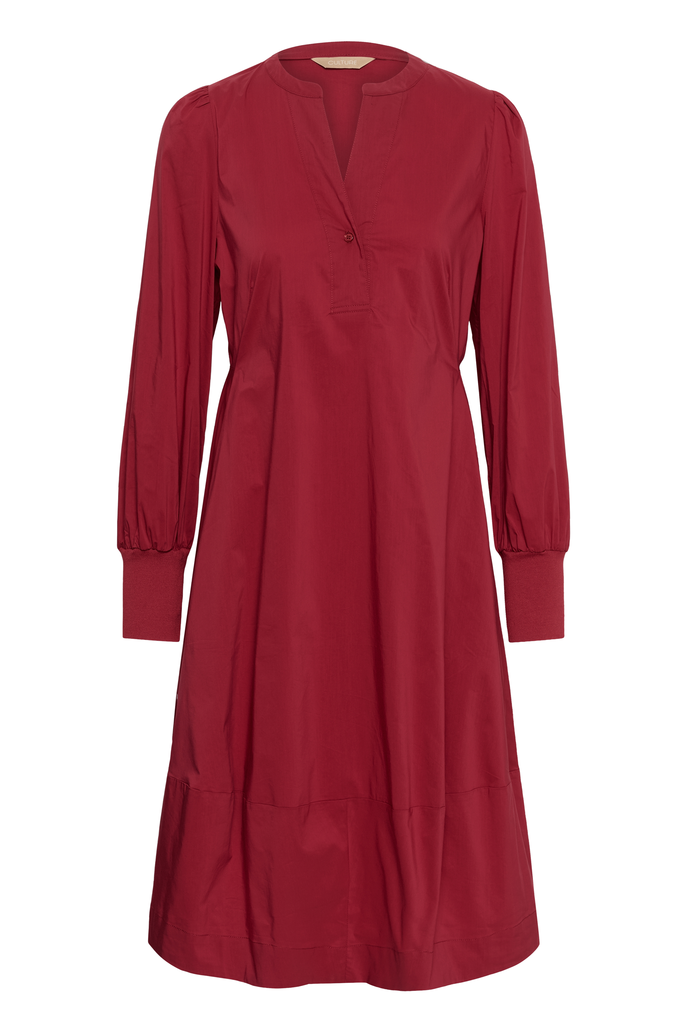 CUantoinett Rib Dress Rio Red
