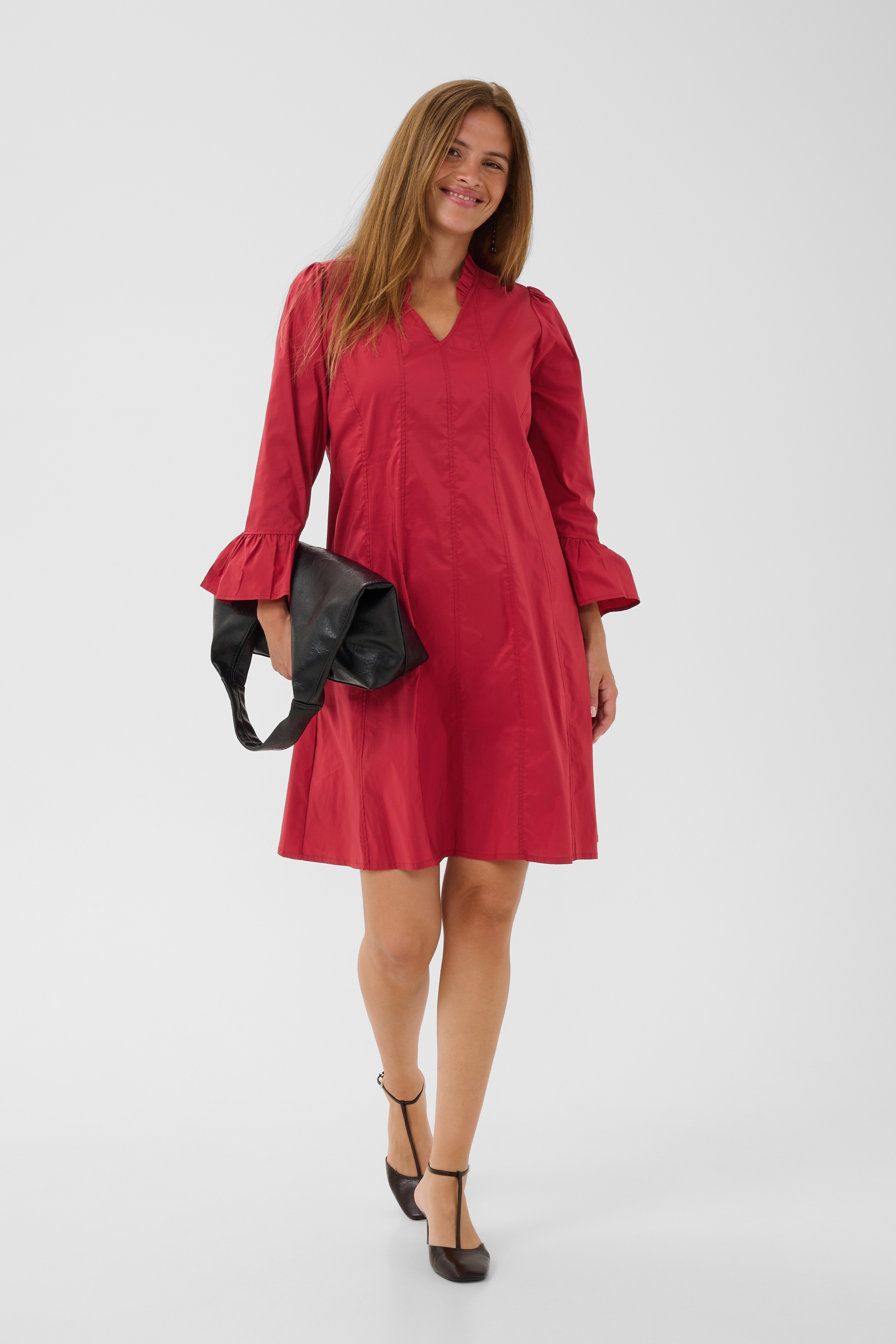 CUdaiva Antoinett Short Dress Rio Red - 4