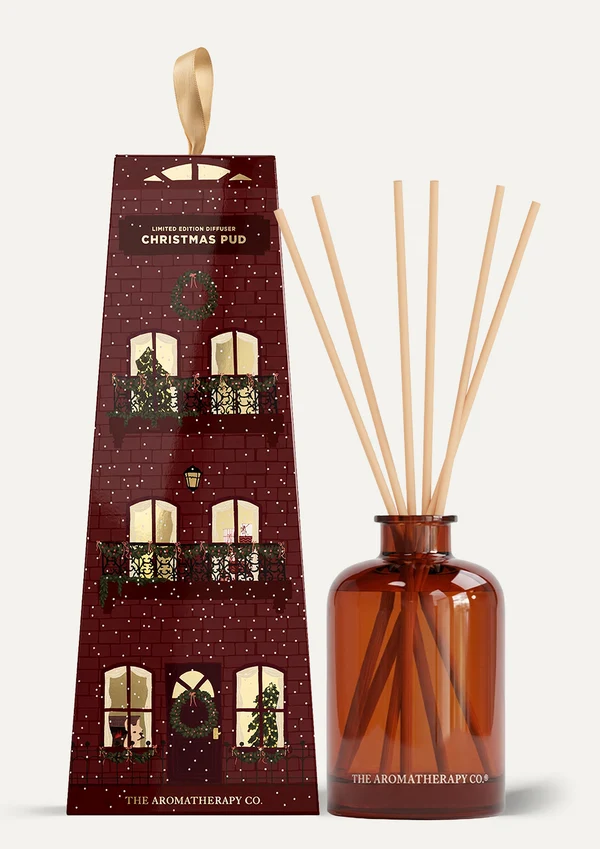 The Aroma Therapy Limited Edition Christmas Pud Diffuser 100ml
