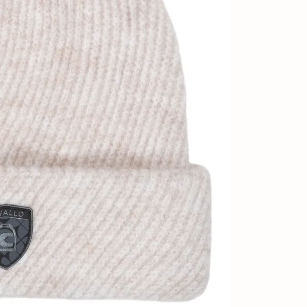 CAVALLO KNITTED HAT CAVALDEONA - SAND MELANGE (WHITE) - 4