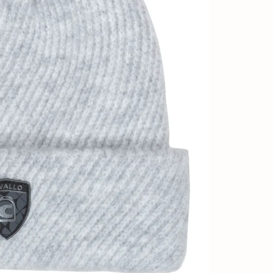 CAVALLO KNITTED HAT CAVALDEONA - GREY MELANGE - 2