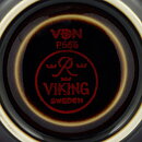 カールハリー・スタルハーネ  Vikingシリーズ  天目釉のコーヒーカップソーサー  13cm  1968年  [サンプル画像]  [送料無料]