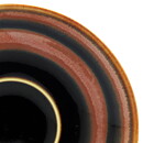 カールハリー・スタルハーネ  Vikingシリーズ  天目釉のコーヒーカップソーサー  13cm  1968年  [サンプル画像]  [送料無料]