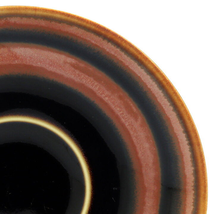 カールハリー・スタルハーネ  Vikingシリーズ  天目釉のコーヒーカップソーサー  13cm  1968年  [サンプル画像]  [送料無料]