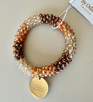 Armband elastiskt mix orange