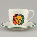 Ulrica Hydman–Vallien (People 1992) Teacup with Head Decor 12 cm  [Sample Images]