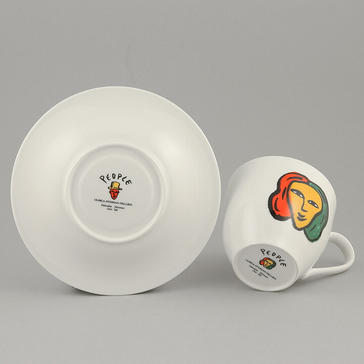 ウルリカ・ヒードマン・ヴァリーン  Peopleシリーズ  ティーカップ  頭部の装飾  12cm  1992年  [サンプル画像]