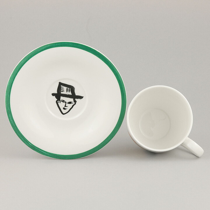 Ulrica Hydman–Vallien (People 1992) Teacup with Head Decor 12 cm  [Sample Images]