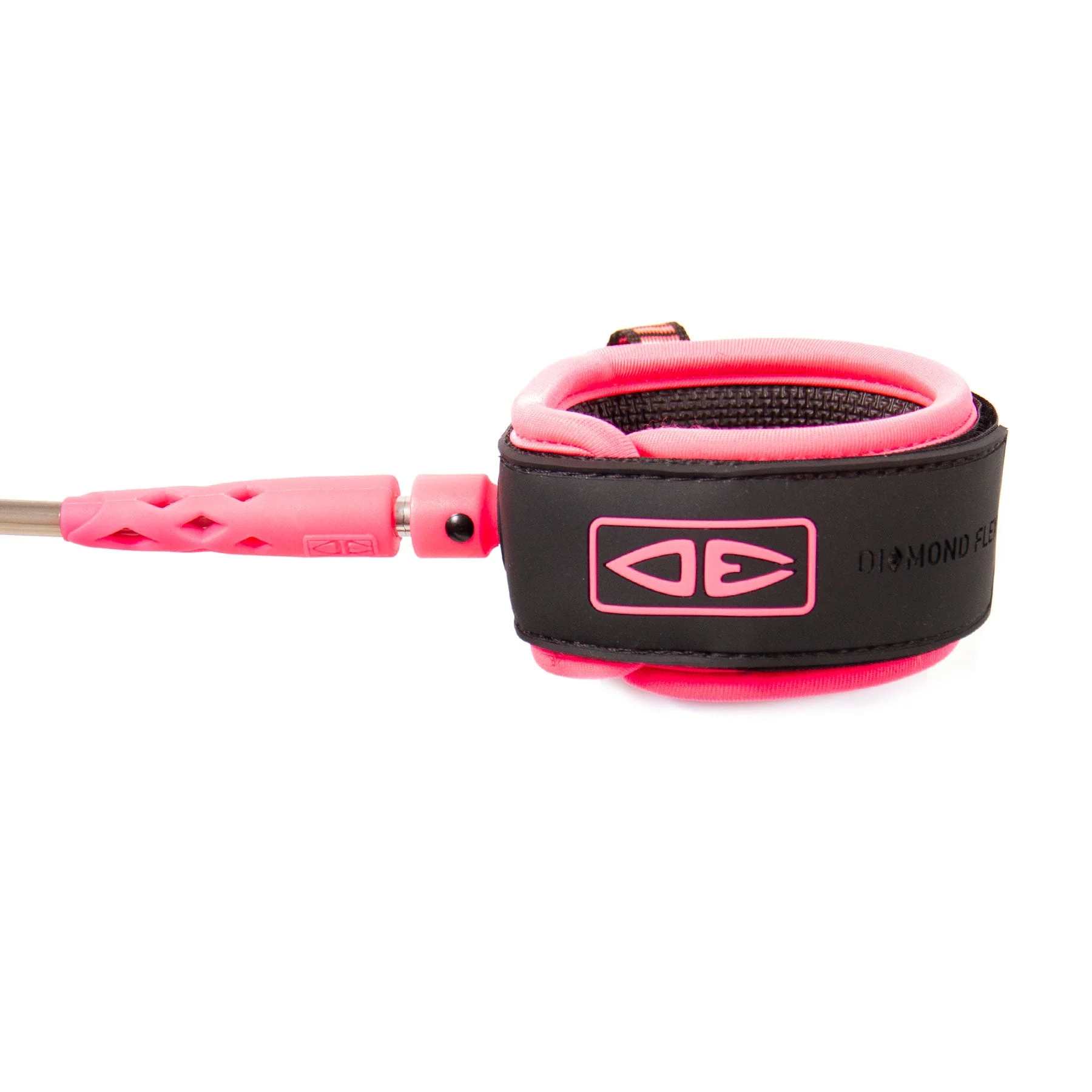 Ocean & Earth Diamond Flex Regular Leash 6" Pink - 2