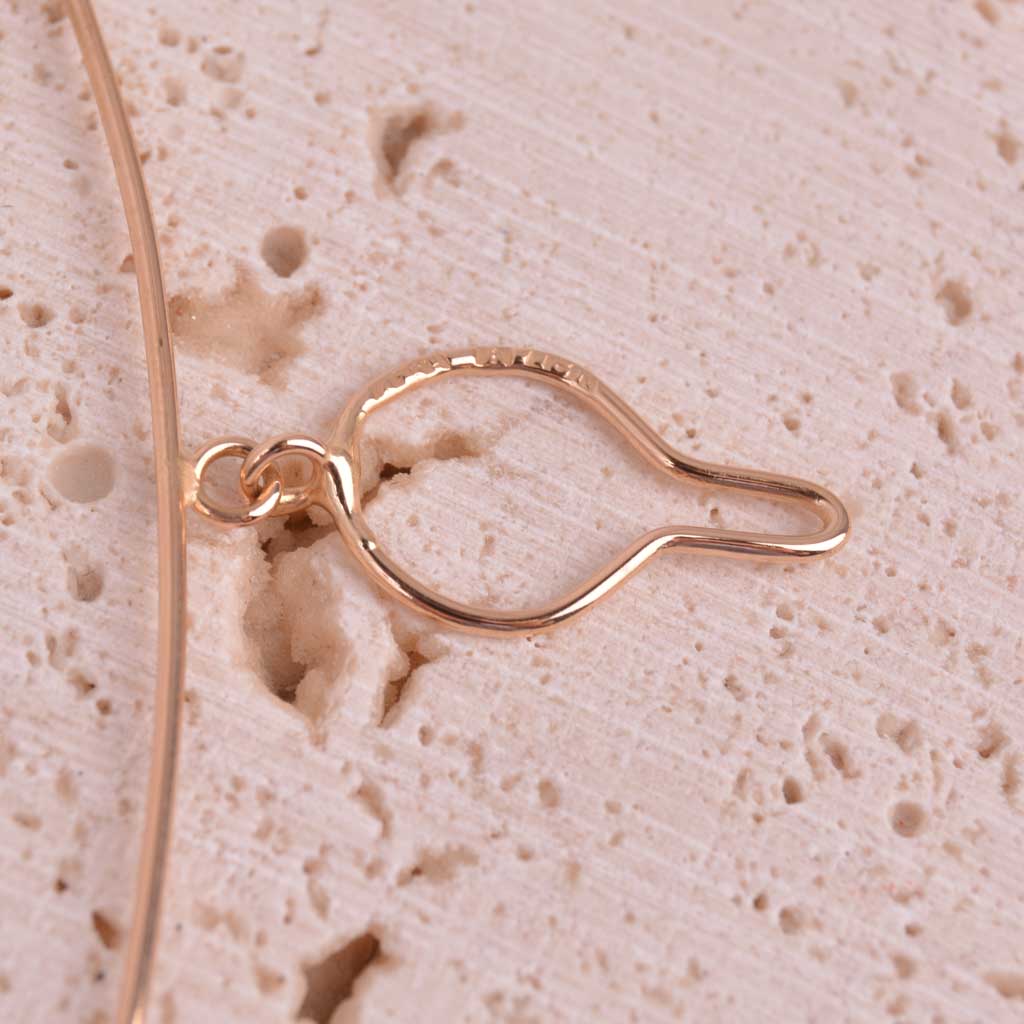 Slipshållare Pansarkedja, 18k guld, Vintage - 3