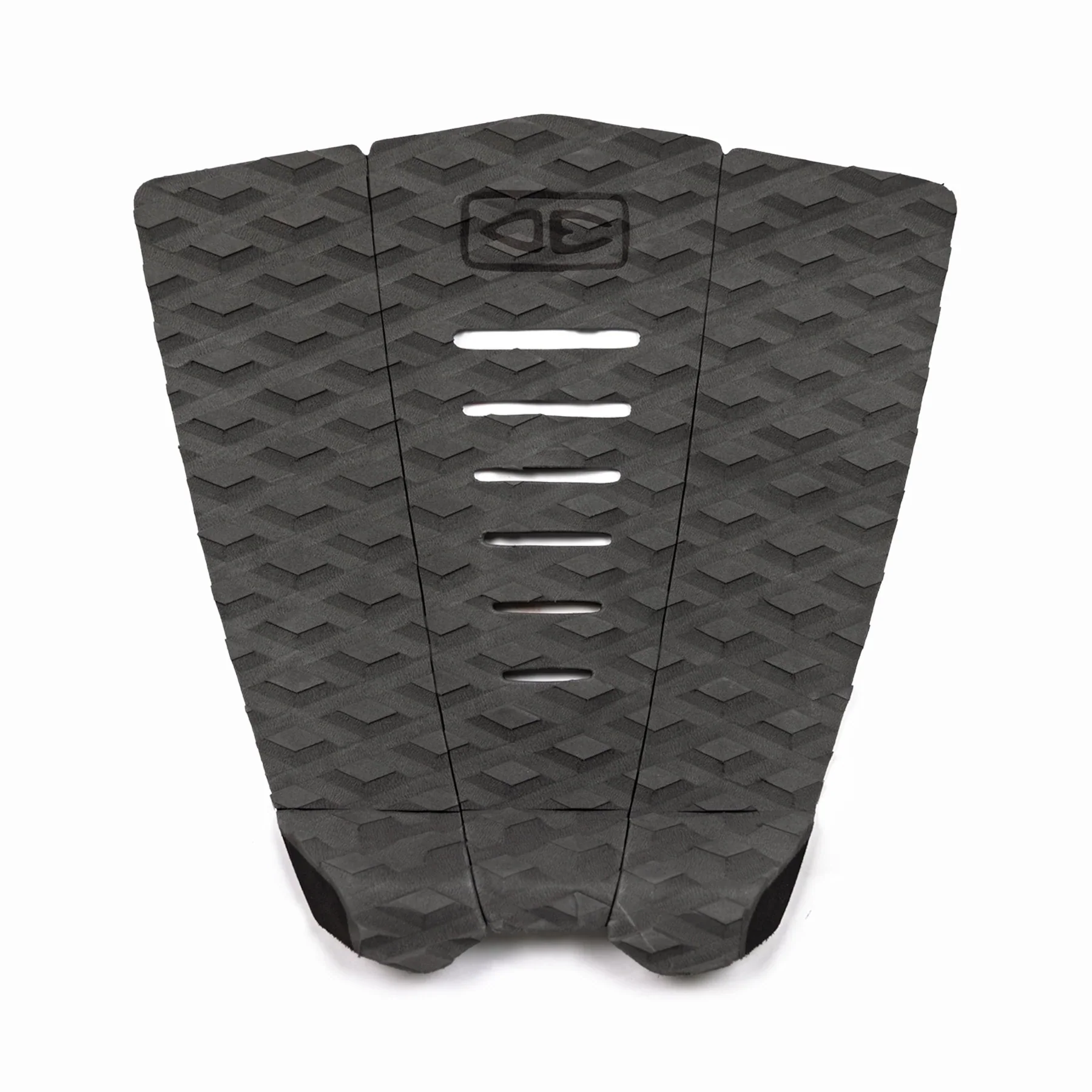 Ocean & Earth Core_X Shortboard 3-Piece Tail Pad Washed Black