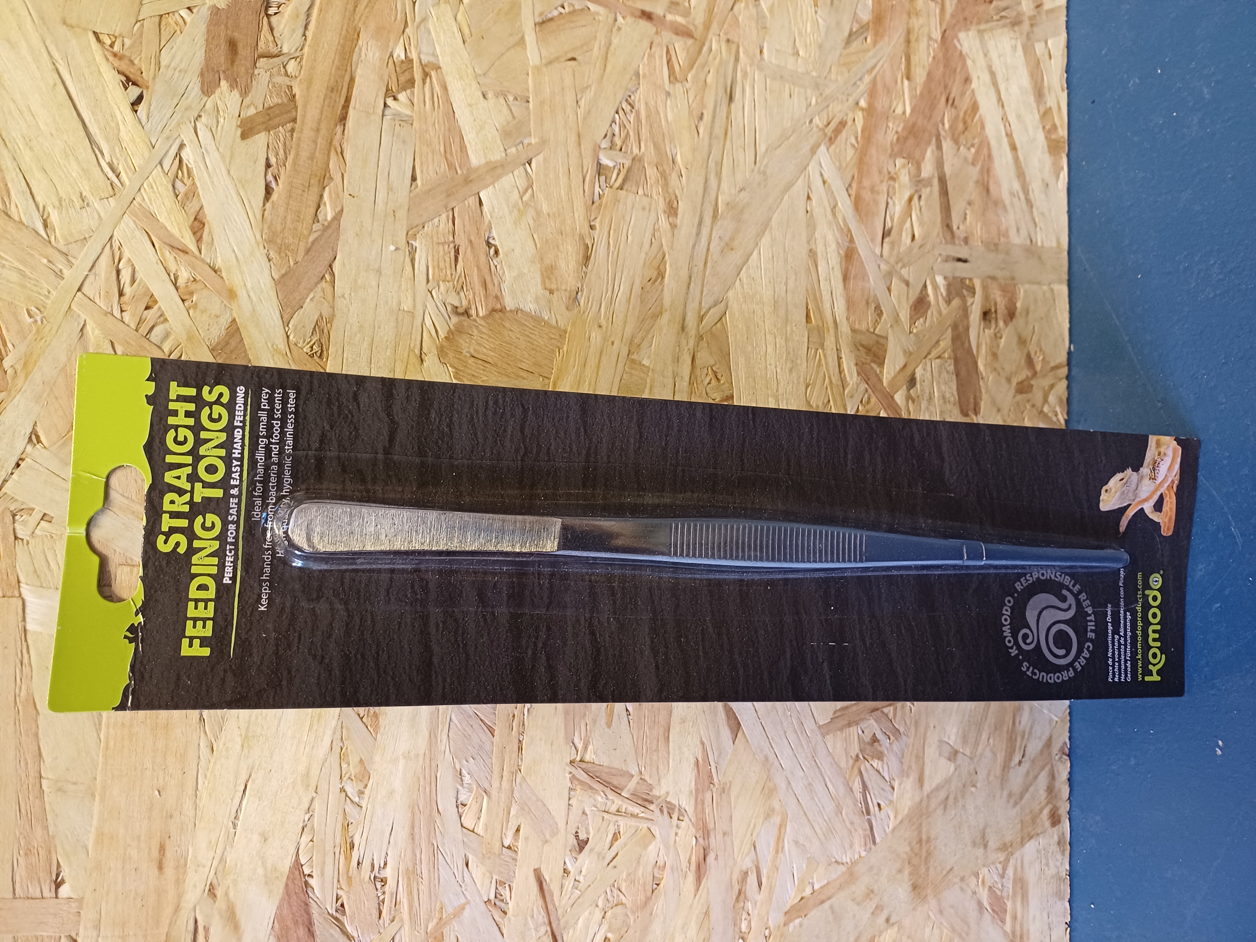 Fodertång rak 25 cm Komodo
